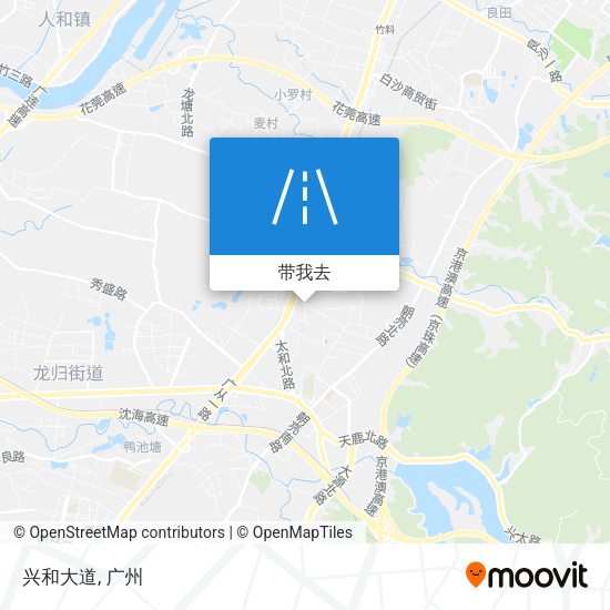 兴和大道地图