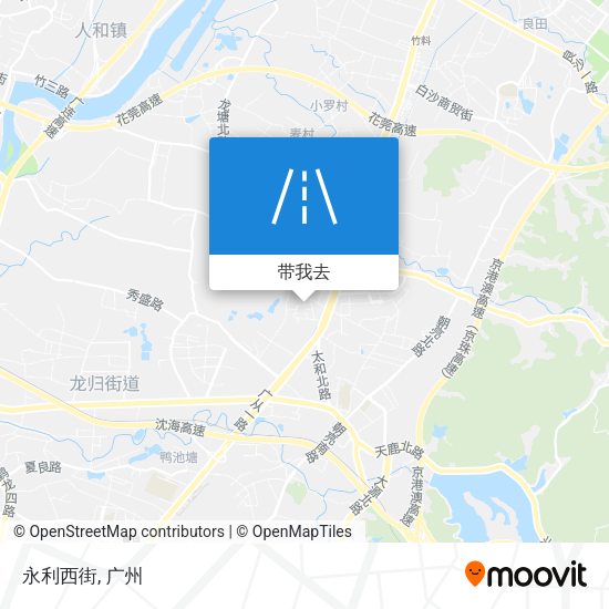 永利西街地图