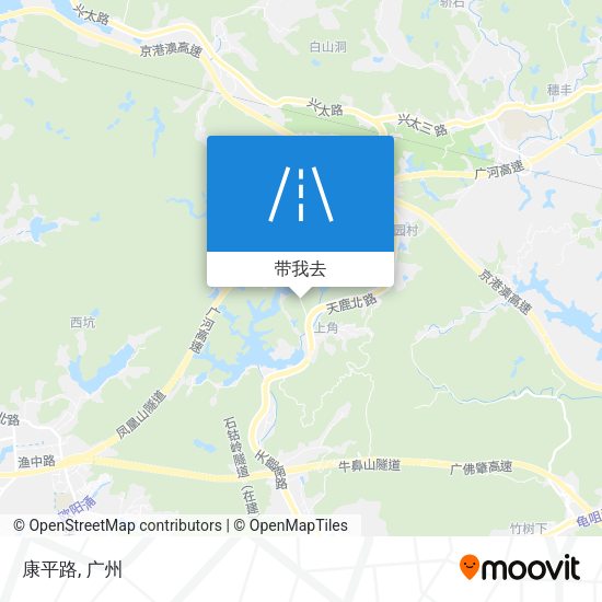 康平路地图