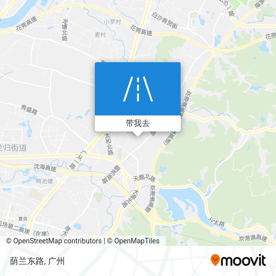 荫兰东路地图