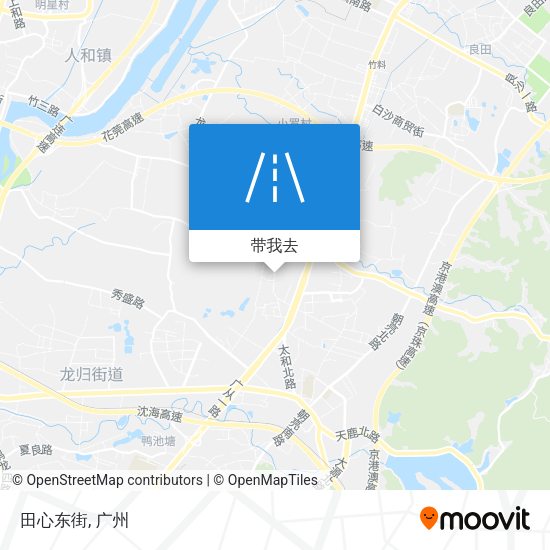 田心东街地图