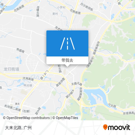 大来北路地图