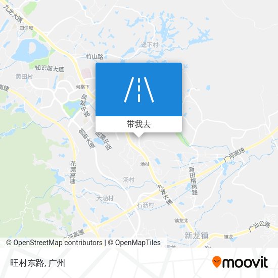 旺村东路地图
