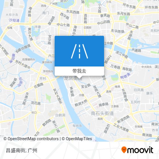 昌盛南街地图