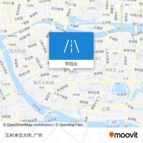 五村来仪大街地图