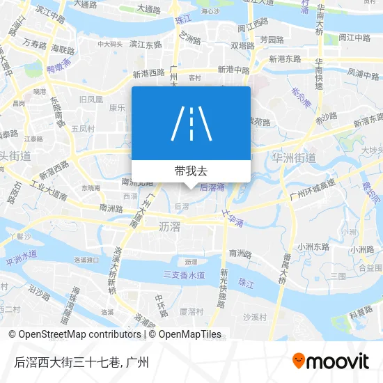 后滘西大街三十七巷地图