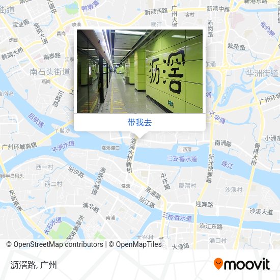沥滘路地图