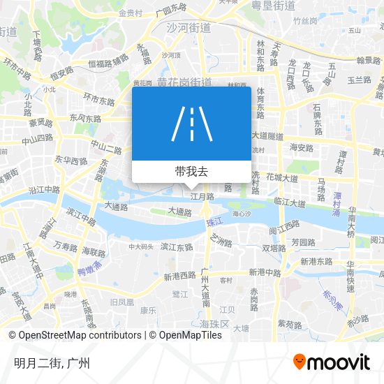 明月二街地图