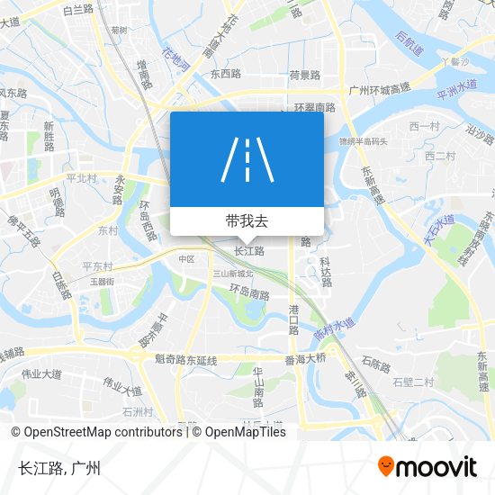 长江路地图