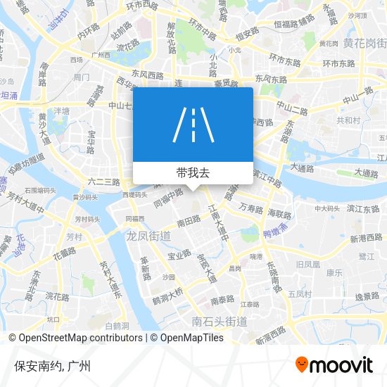 保安南约地图
