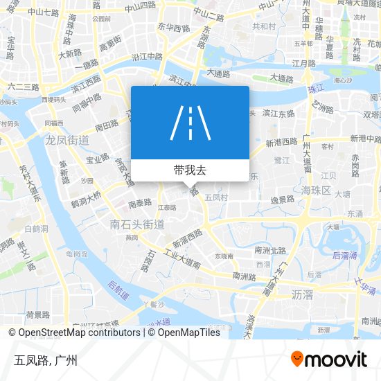 五凤路地图