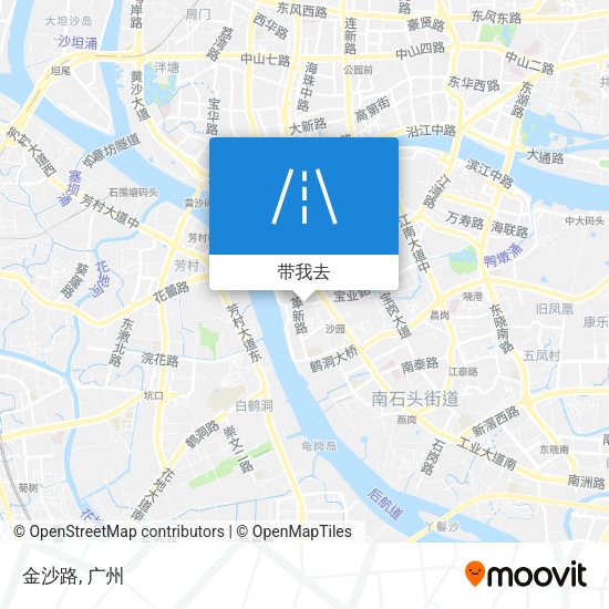 金沙路地图