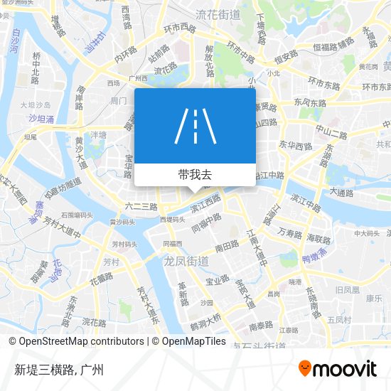 新堤三橫路地图