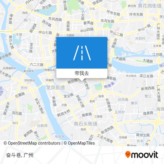奋斗巷地图