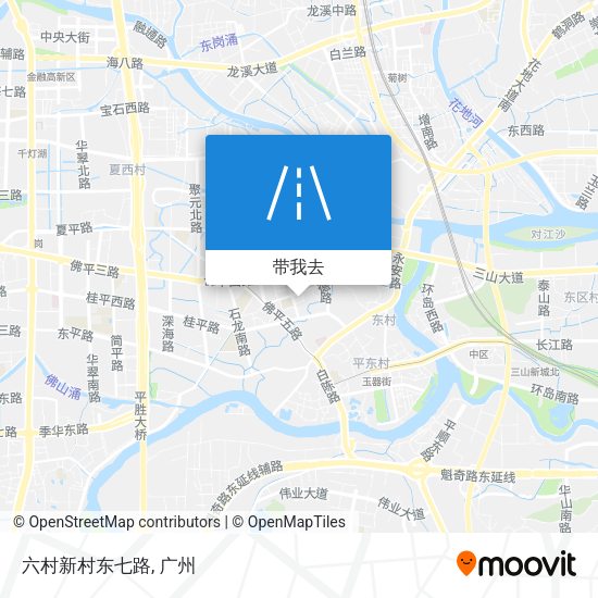 六村新村东七路地图