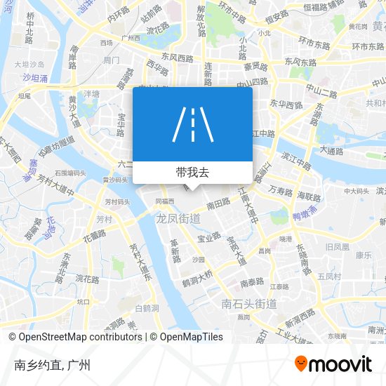 南乡约直地图