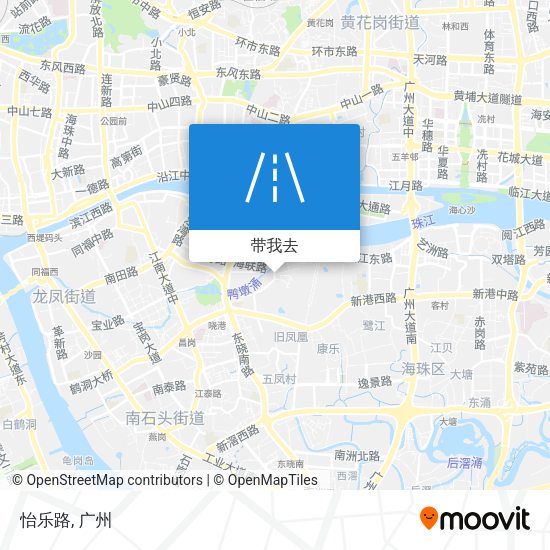 怡乐路地图