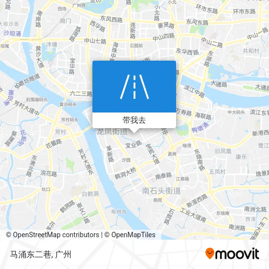 马涌东二巷地图