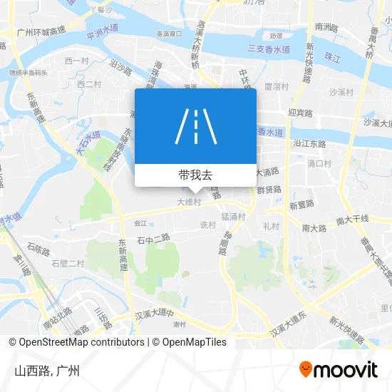 山西路地图