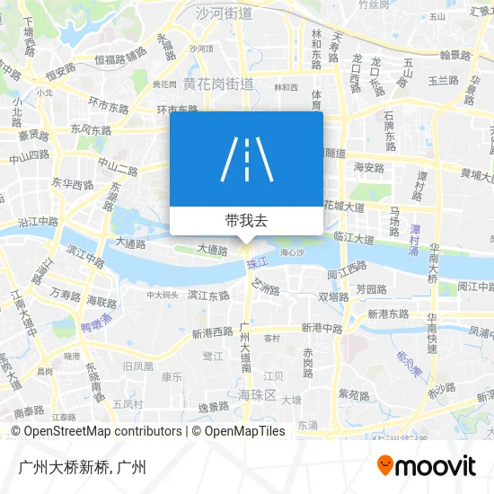 广州大桥新桥地图