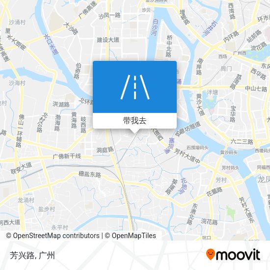 芳兴路地图