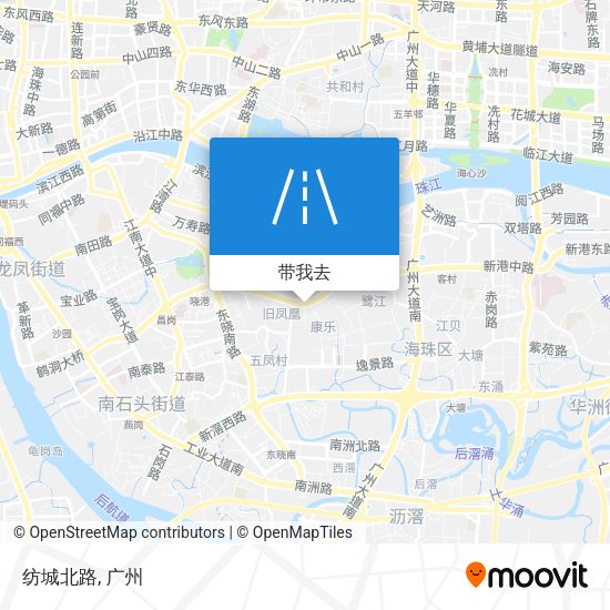 纺城北路地图