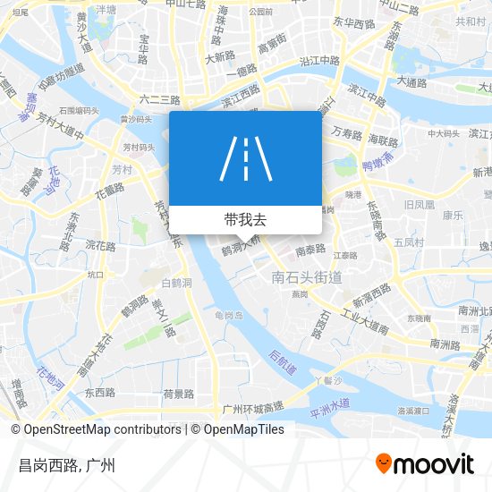 昌岗西路地图