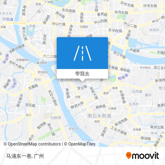 马涌东一巷地图
