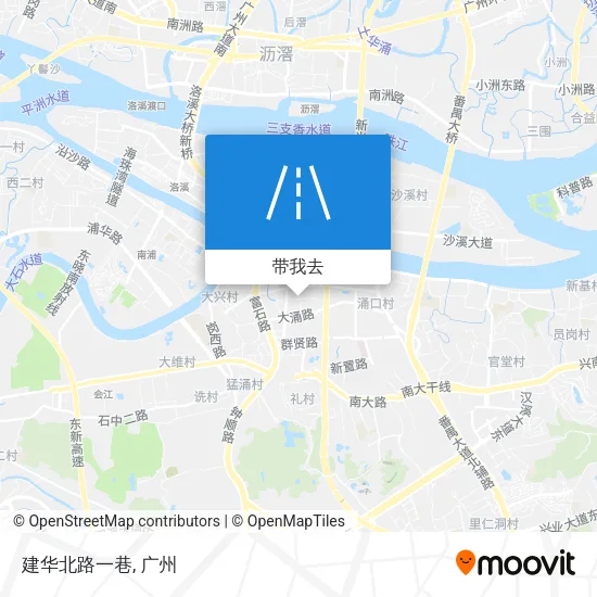 建华北路一巷地图
