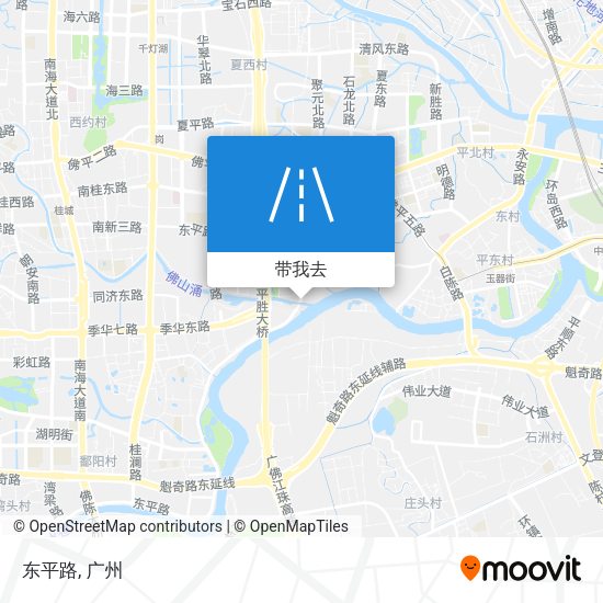 东平路地图
