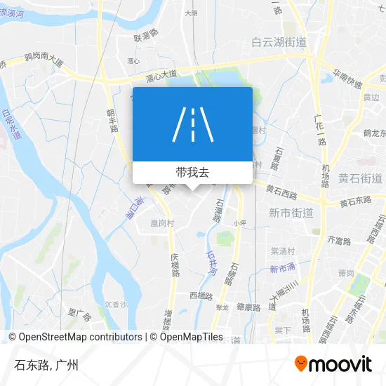 石东路地图