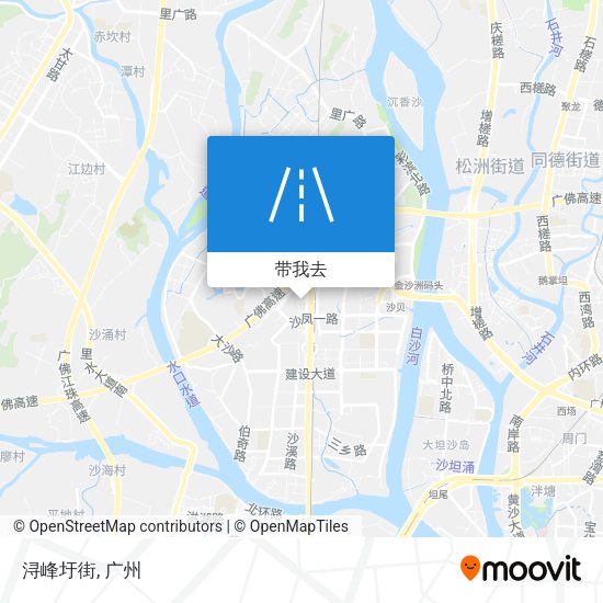 浔峰圩街地图