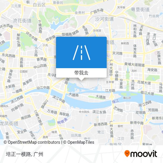 培正一横路地图