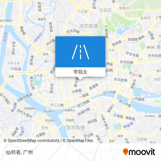 仙邻巷地图