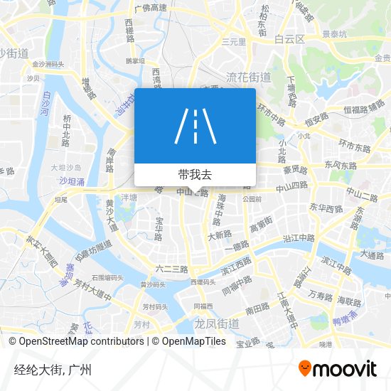 经纶大街地图