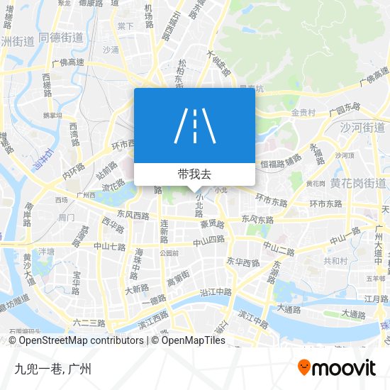 九兜一巷地图