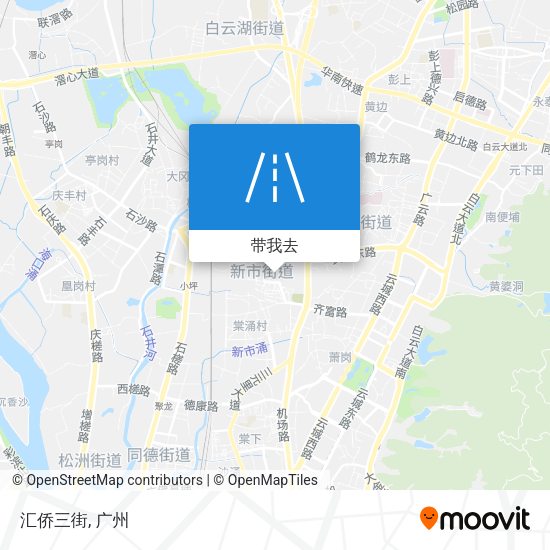 汇侨三街地图