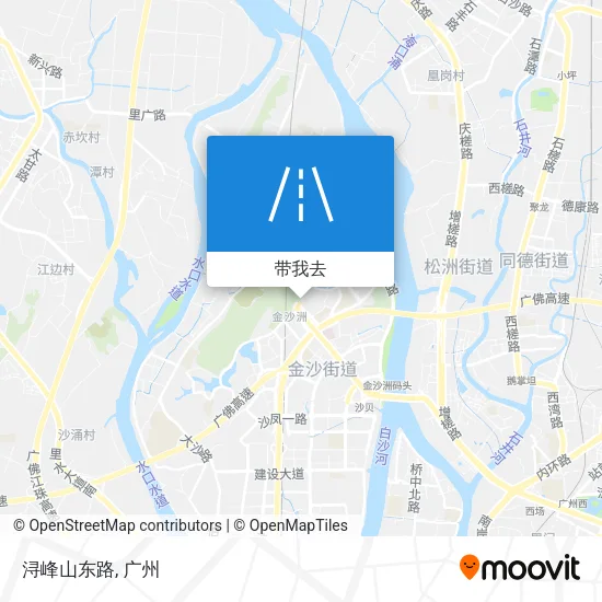浔峰山东路地图