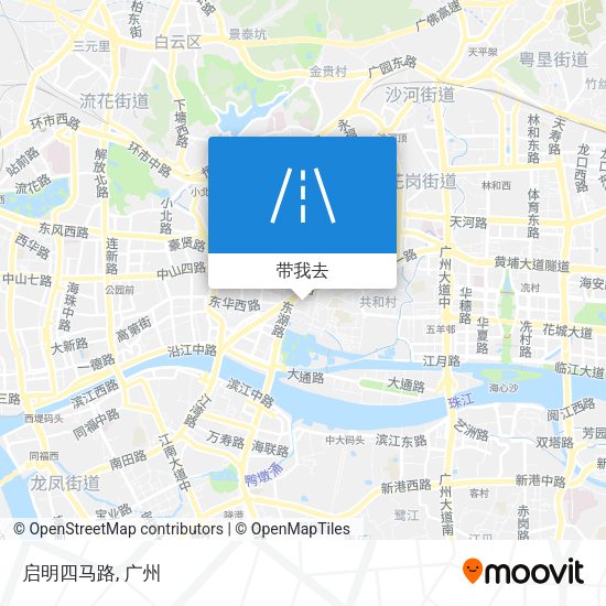 启明四马路地图