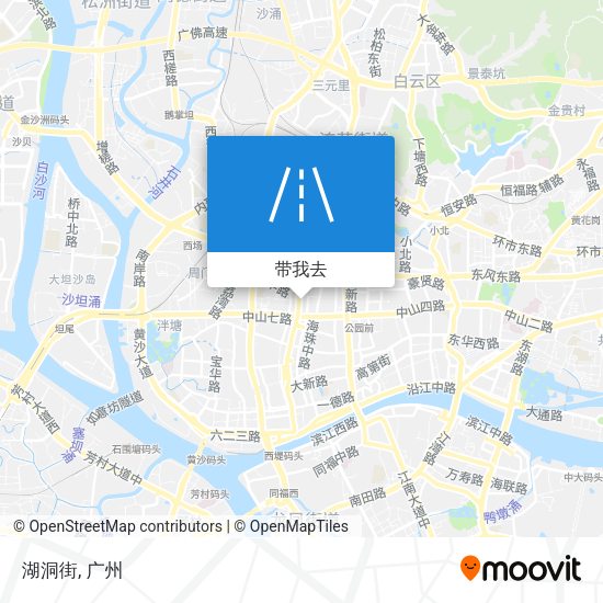 湖洞街地图