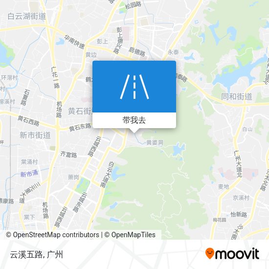 云溪五路地图