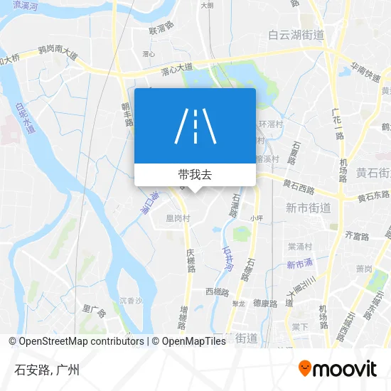 石安路地图
