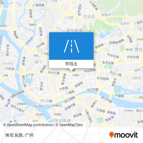 将军东路地图