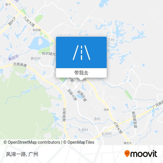 凤湖一路地图