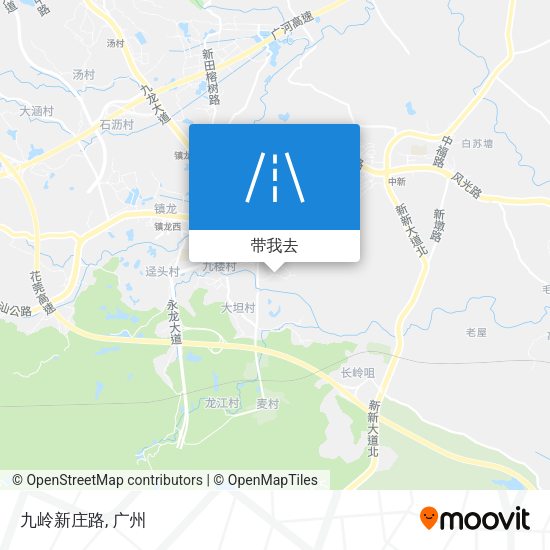九岭新庄路地图