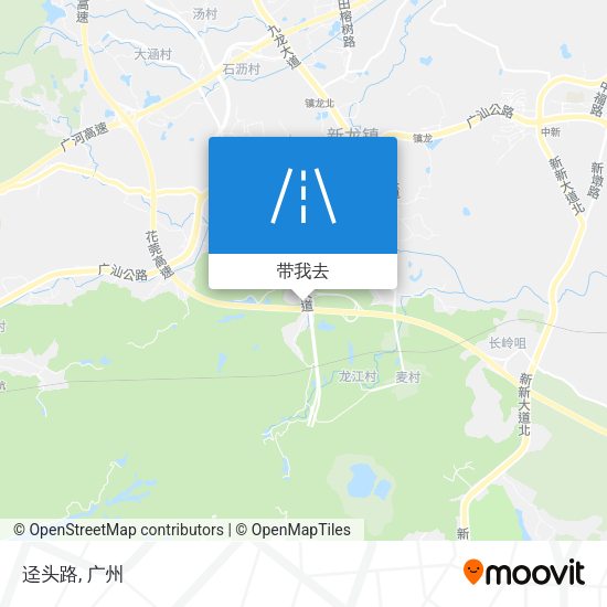 迳头路地图