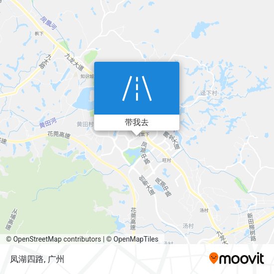 凤湖四路地图