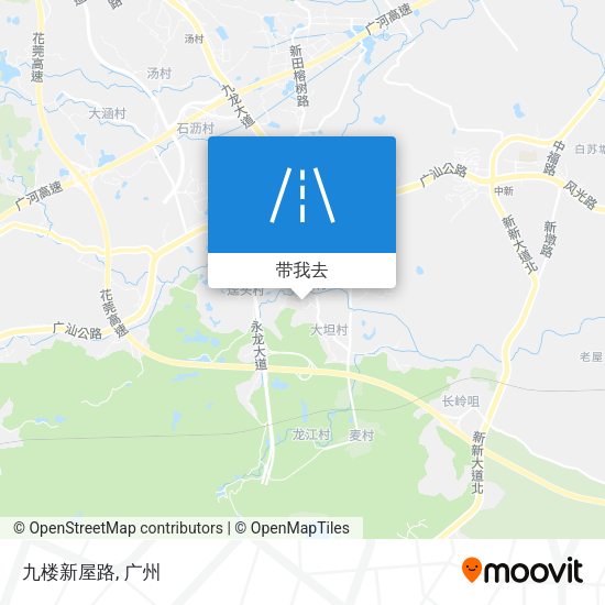 九楼新屋路地图