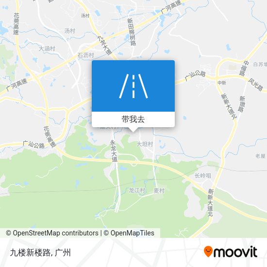 九楼新楼路地图