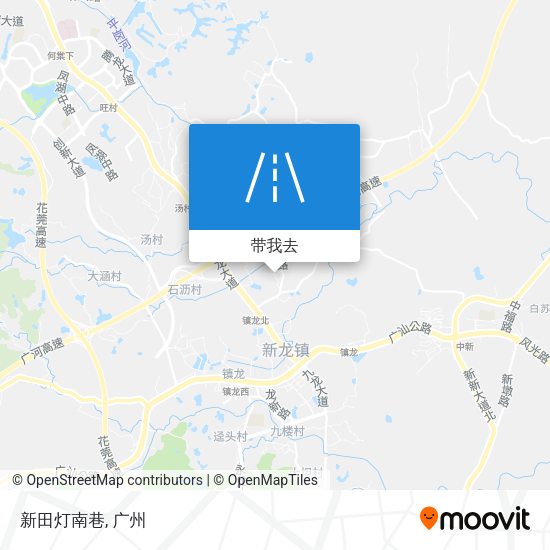 新田灯南巷地图